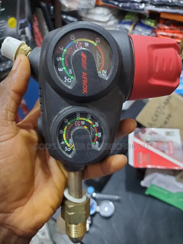 Afrox Linde Smoothflo Acetylene Gas Pressure Regulator - 1