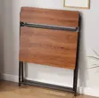 SK Foldable Computer Desk - Brown - 3