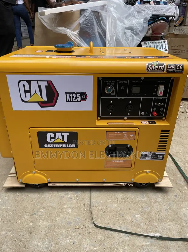 Caterpillar 12.5kVA Soundproof Generator - 1