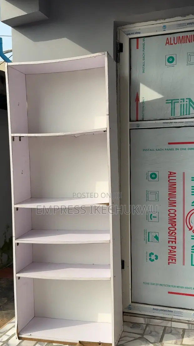 Home Interiors White Shelf Rack - Used - 1