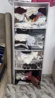 Home Interiors White Shelf Rack - Used - 2