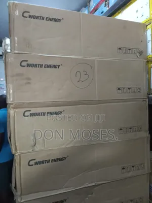 12kVA Cworth Energy Solar Hybrid Inverter - 48V, Garanti Shekaru 3