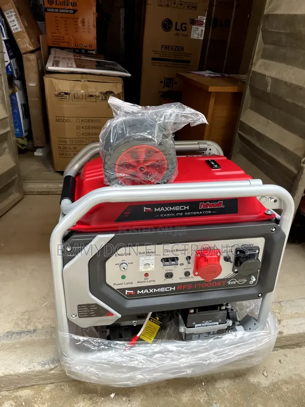 Maxmech 15kVA Three-Phase Generator with Key Start - 1