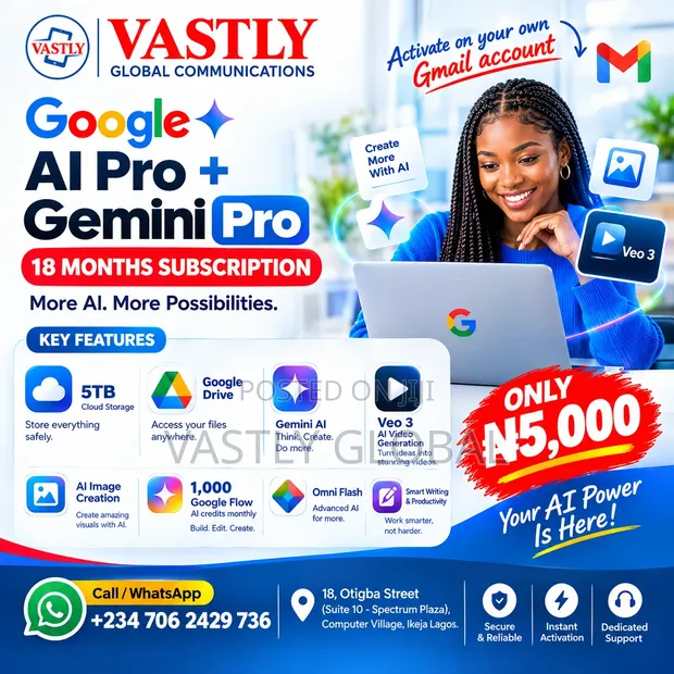 Google AI Pro + Gemini Pro Ragi (Wata 18) - 1