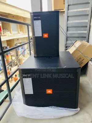 JBL Floor Subwoofer & 12" Hanging Speakers (Bi-biyu)
