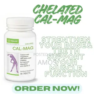 Chelated Cal-Mag with Vitamin D3 - 90 Tablets