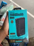 Linkco 20000mAh Power Bank - 15W Saurin Caji, Type-C - 1