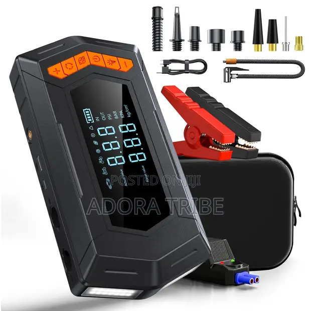 5-in-1 Rechargeable Jump Starter & Power Bank - 1