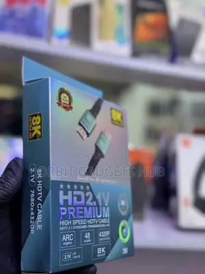 Babban HDMI 2.1 8K Cable 3M | 48Gbps
