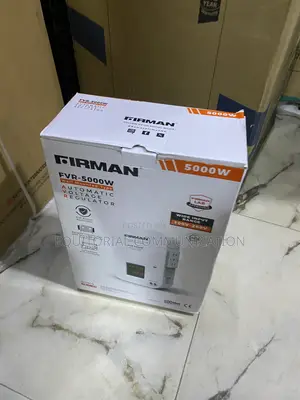 Firman FVR-5000W Wall-Type Voltage Regulator (5000W, 100V-260V)