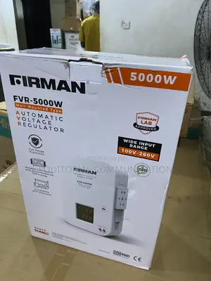 Firman 5000W AVR Mai Rataya a Ganuwa (100V-260V Input)