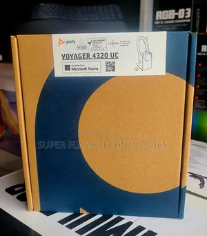 Poly Voyager 4320 UC Wireless Headset + Charge Stand