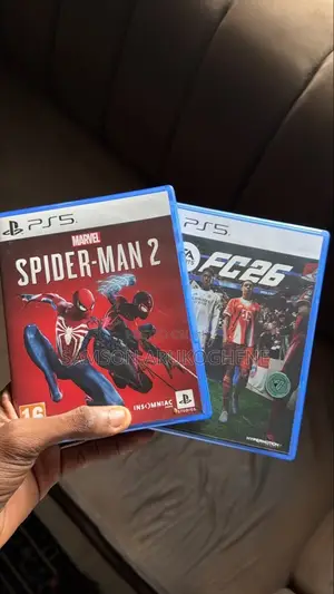 PlayStation 5 with Spider-Man 2, FIFA 25 & 26