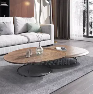Brand New Home Interiors Oval Coffee Table