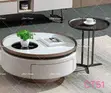 Home Interiors Center Table with Drawer and Side Stool - 1