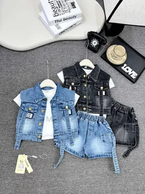 Denim & Co. Na Mata da Maza Tufafi (Shekaru 1-5)