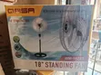 Qasa Standing Fan - 18" - 2