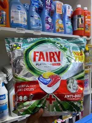 Fairy Platinum All-In-One Dishwasher Tablets (122 Tablets, Lemon)
