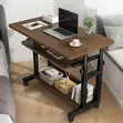 SK Brand Desktop Table with Drawer - Black - 2
