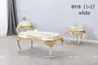 Royal Semi-Circle Center Table da Side Stool 2 - 2