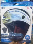 Ergonomic Gel Wrist Support Mouse Pad - Blue - 1