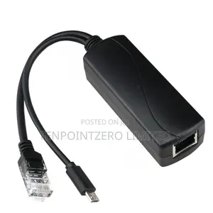 5V Micro USB PoE Splitter