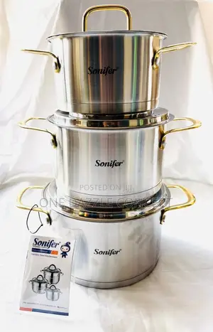 6pcs Sonifer Stainless Steel Cookware Set