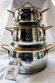 6pcs Sonifer Stainless Steel Cookware Set - 2
