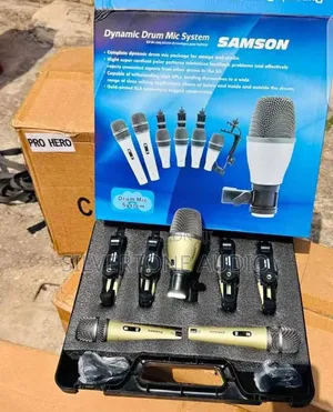 Brand New Samson Drum Microphone 5 Set