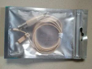 Beige Shure Condenser Lavalier Microphone (TA4F Mini XLR)