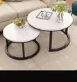 Home Interiors Stone Top Center Table - 1