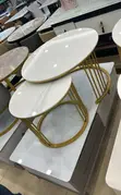 Home Interiors Stone Top Center Table - 2