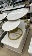Home Interiors Stone Top Center Table - 3