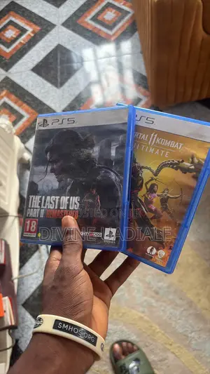 Used PS5 Games: The Last of Us & Mortal Kombat