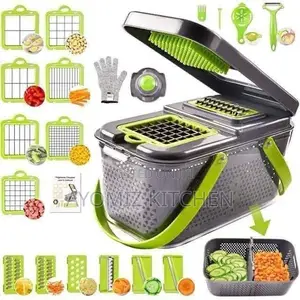 22-Piece Multipurpose Vegetable Slicer Set
