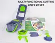 22-Piece Multipurpose Vegetable Slicer Set - 2