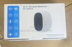 Ubox WiFi Mara waya ta Baturi IP Camera