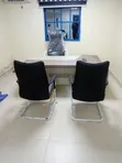 Boss Office Products Executive Office Table Set with Chairs - 2