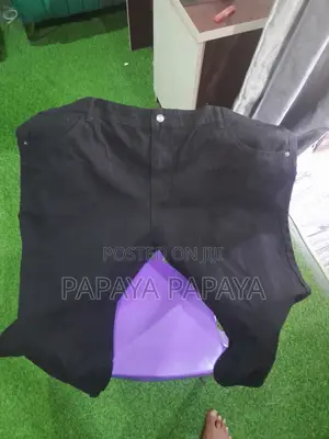 Adidas Black Jeans Trousers - Babban Girma