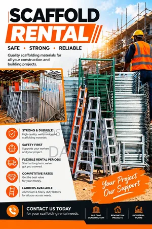 General Tools Multipurpose Fiberglass Ladder