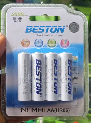 Baturin Sake Caji na Beston NI-MH AA (2500mAh)