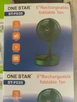 6" Rechargeable Foldable Fan - Saiti 3 - 2