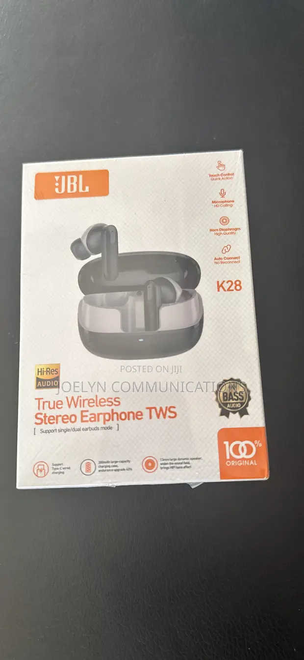 JBL K28 In-Ear EarPods Wireless Bluetooth - 1