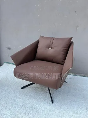 Unique Comfortable Rotating Accent Chair