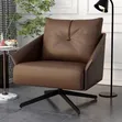 Unique Comfortable Rotating Accent Chair - 3