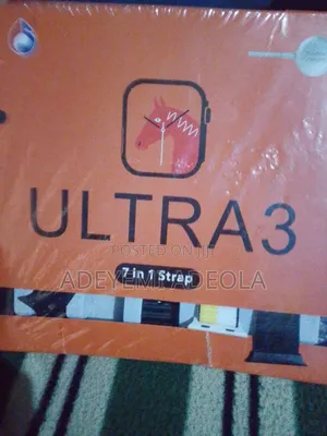 Ultra3 7-in-1 Smart Watch - Brand New