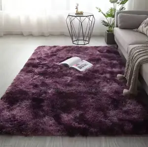 Premium Fluffy Area Rug - Blue 160x230cm