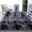 Premium Fluffy Area Rug - Blue 160x230cm - 3