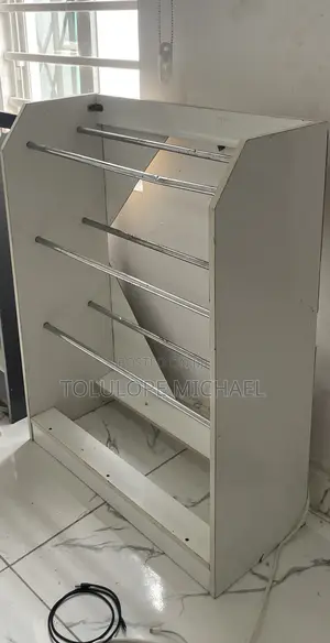 HDF Adult Shoe/Bag Racks Masu Kyau (Set na 2)