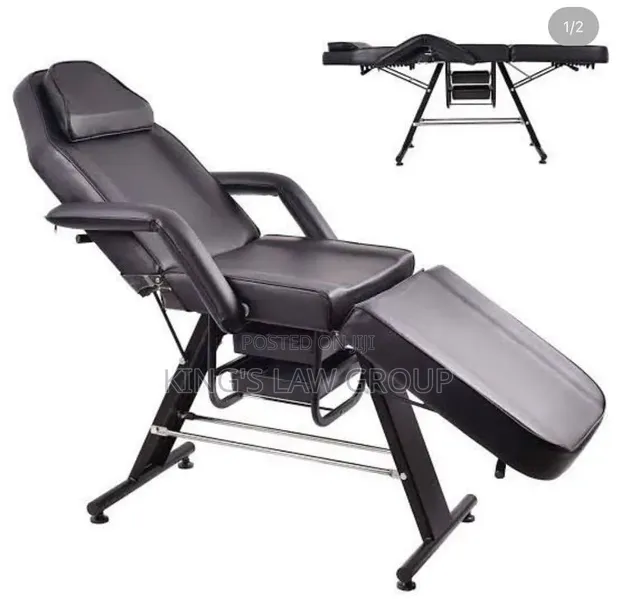 Adjustable Facial Bed - Premium Salon & Massage - 1
